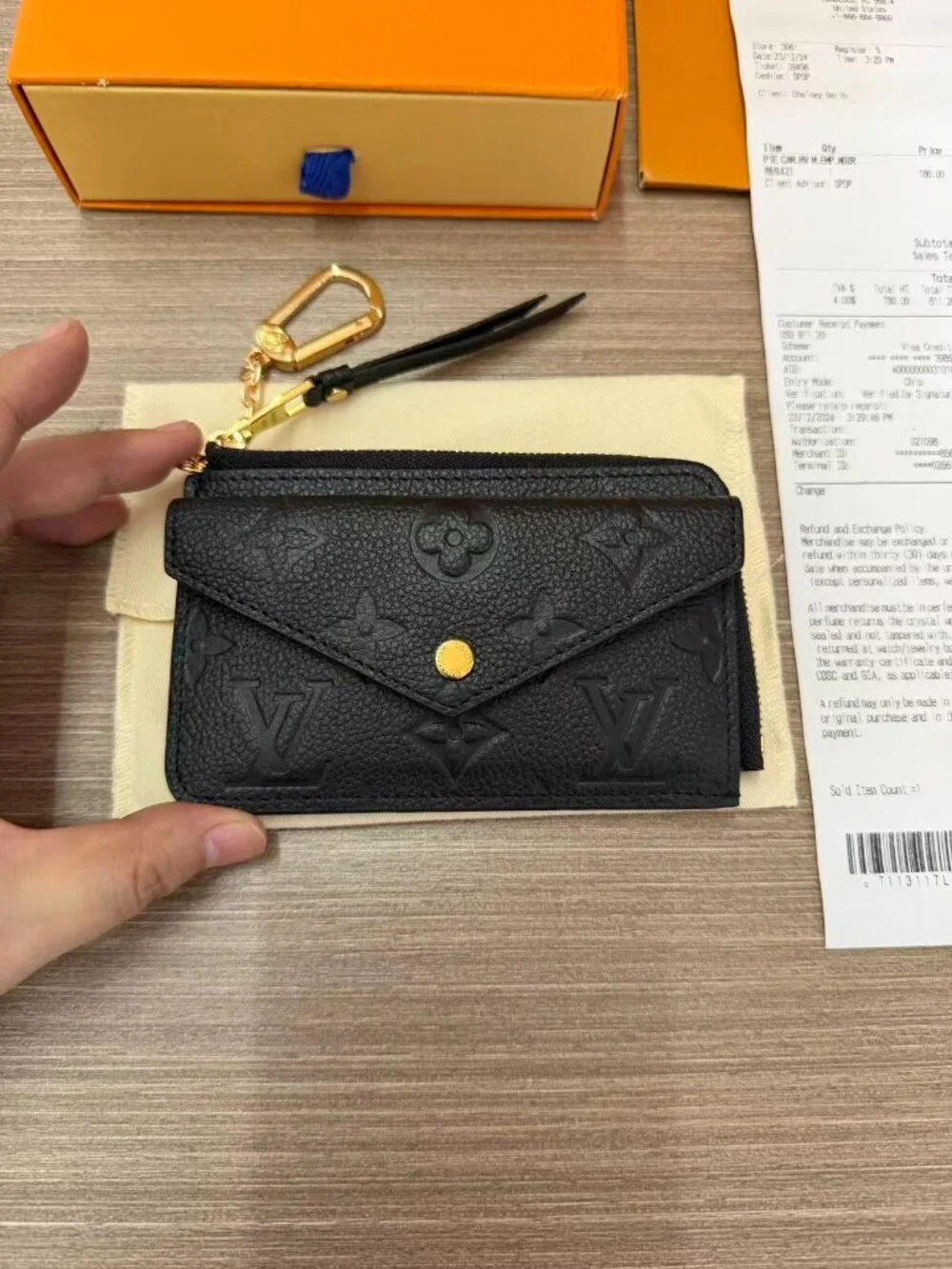Louis Vuitton Card Holder Recto Verso